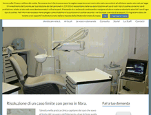 Tablet Screenshot of dentistainrete.it